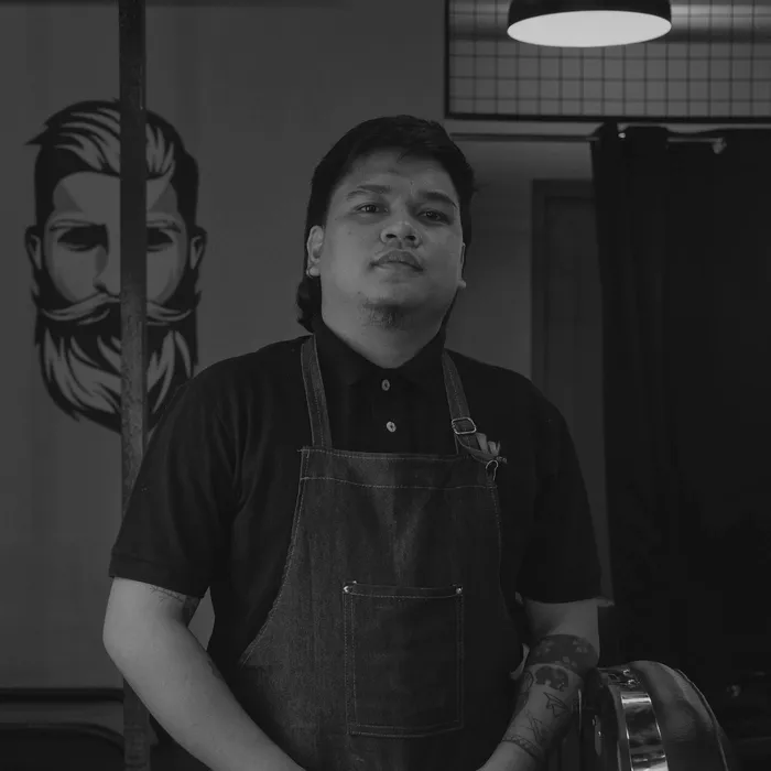 Paulo Fernandes na barbearia